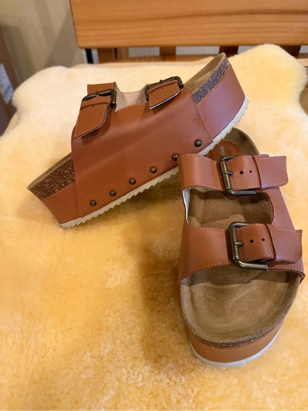 Intentionally BLANK Cooper-2 platform sandals - Free People - 40/9
